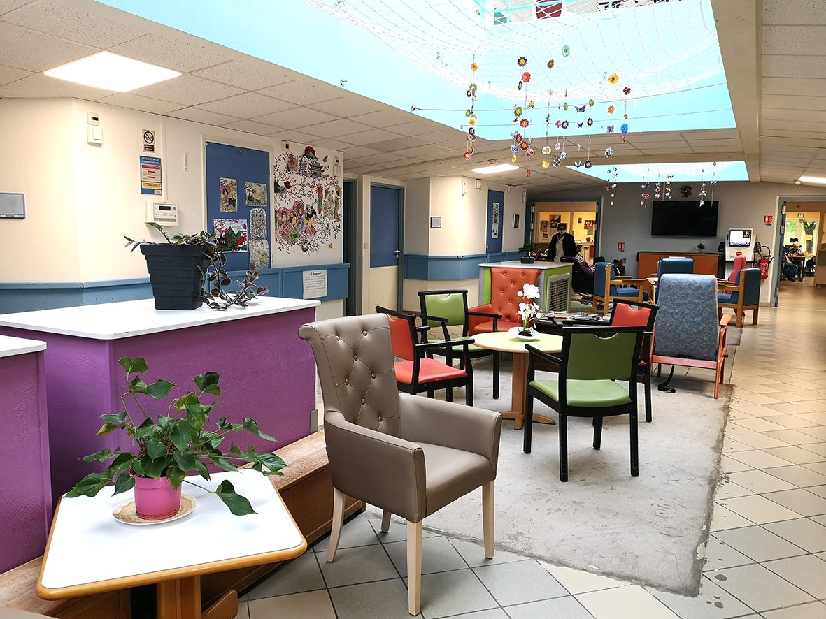 EHPAD côté fleurs, petit salon